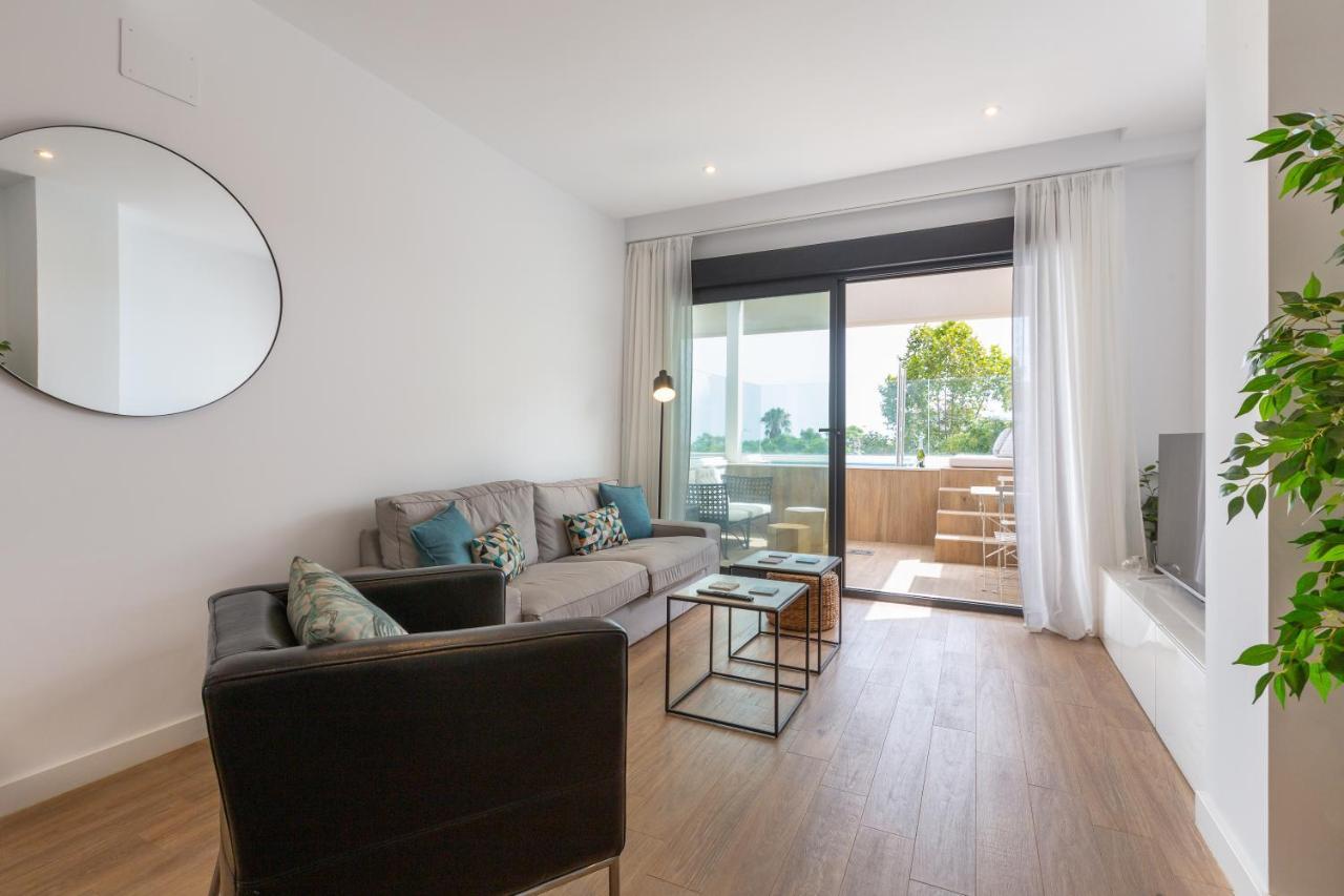 Terraza Del Mar: Apartamento Con Terraza Y Piscina Apartment Torremolinos Luaran gambar