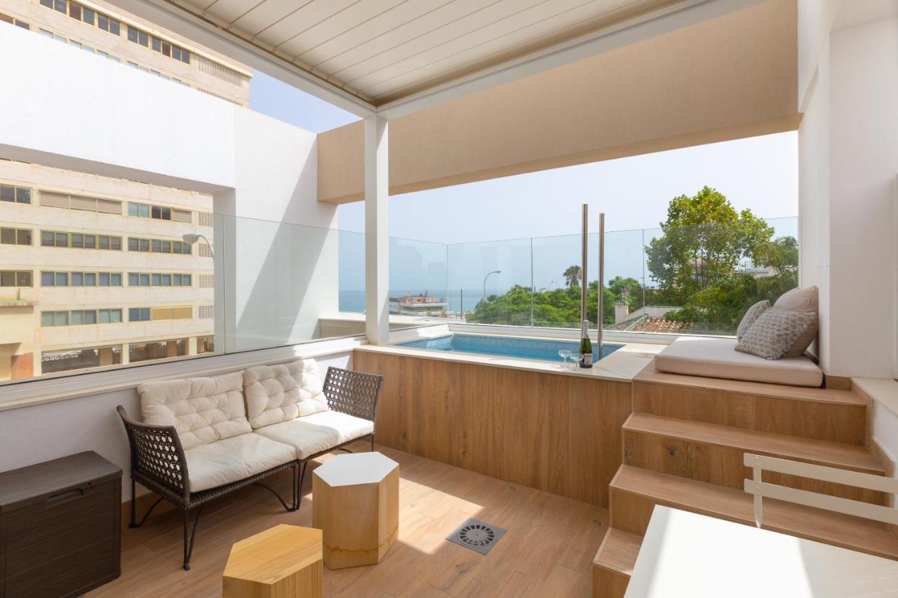 Terraza Del Mar: Apartamento Con Terraza Y Piscina Apartment Torremolinos Luaran gambar
