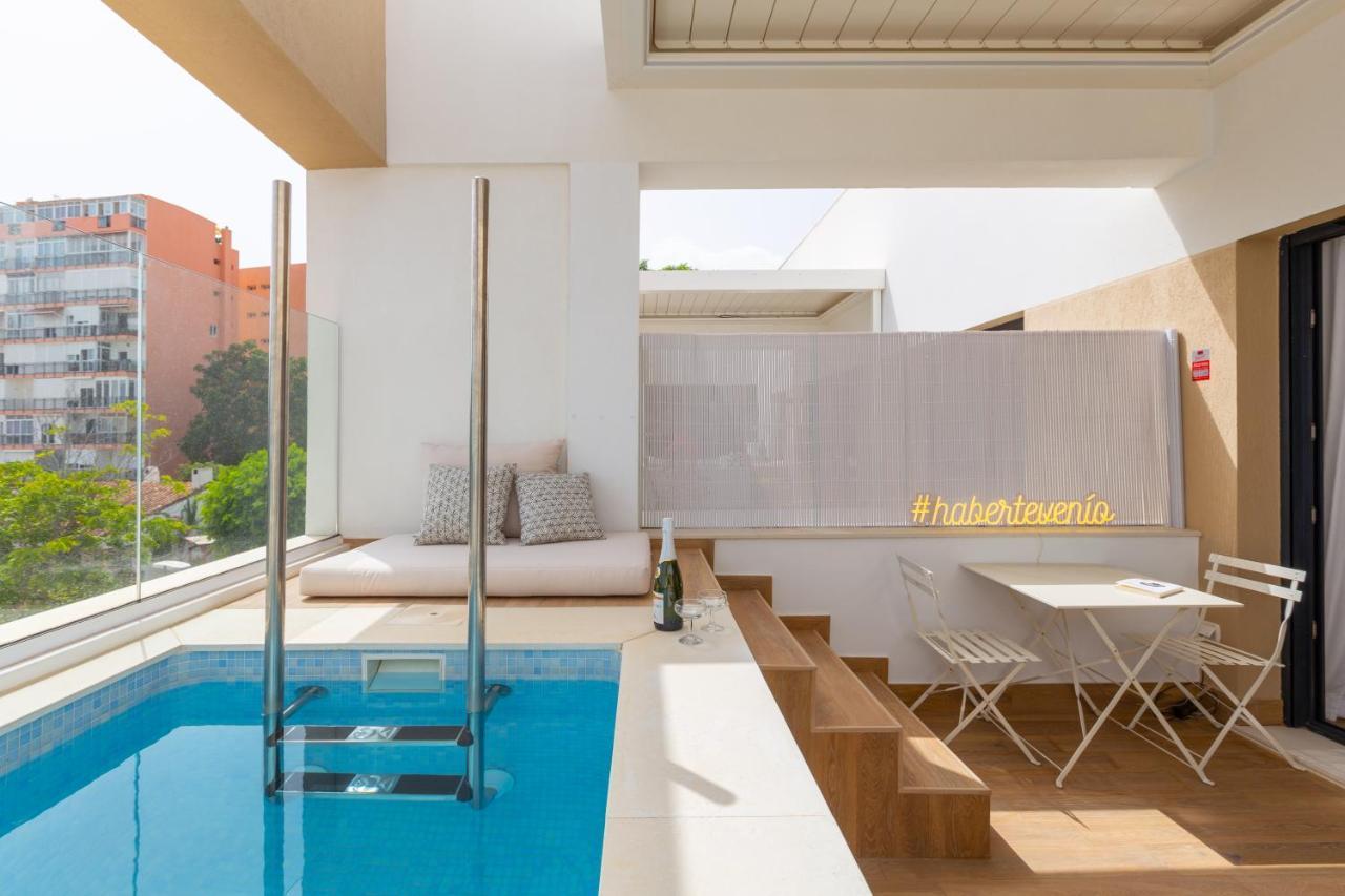 Terraza Del Mar: Apartamento Con Terraza Y Piscina Apartment Torremolinos Luaran gambar